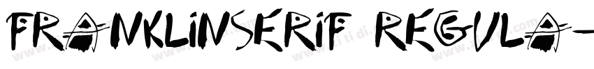 FranklinSerif Regula字体转换